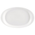 CAC China RCN-61 Super White Porcelain Oval Clinton Platter (1 Dozen)