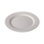 CAC China GW-21 12" Dia. Bone White Porcelain Round Great Wall Plate (1 Dozen)