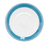 CAC China R-2-BLU 6" Dia. Blue Ceramic Round Rainbow Saucer (3 Dozen Per Case)