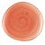 CAC China TUS-21-CRL Coral Porcelain Round Tucson Plate (1 Dozen)