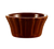 CAC China RMK-F3-BWN 3 Oz. Floral Ceramic RMK Ramekin (4 Dozen Per Case)