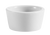 CAC China RKF-4-P 4 Oz. Super White Round Porcelain RKF Ramekin (4 Dozen Per Case)