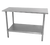 Advance Tabco TT-185-X 60" W x 18" D Galvanized Base 18 Gauge Work Table