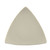 CAC China TRG-7 Super White Porcelain Ceramic Triangular Festiware Plate (3 Dozen Per Case)