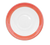 CAC China R-2-R 6" Dia. Red Ceramic Round Rainbow Saucer (3 Dozen Per Case)