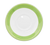 CAC China R-2-G 6" Dia. Green Ceramic Round Rainbow Saucer (3 Dozen Per Case)