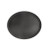 CAC China PDTO-2722BK Black Plastic Oval Super Tray (6 Each Per Case)