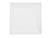 CAC China F-SQ6 Bone White Porcelain Square Paris-French Plate (3 Dozen Per Case)