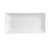 CAC China SHA-34 Super White Porcelain Rectangular Sushia Platter (2 Dozen Per Case)