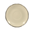 CAC China SC-36B 4.5" Dia. Black Band and American White Ceramic Round Seville Saucer (3 Dozen Per Case)