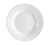 CAC China CRO-20 11.25" Dia. Super White Porcelain Round Corona Plate (1 Dozen)