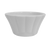 CAC China RMK-F3 3 Oz. Bone White Floral Ceramic RMK Ramekin (4 Dozen Per Case)