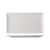 CAC China VCT-13 Bone White Porcelain Rectangular Victoria Platter (1 Dozen)