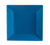 CAC China KC-6-PCK Peacock Ceramic Square Color Arts Plate (3 Dozen Per Case)