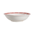 CAC China 105-43 3" Dia. Bone White Porcelain Round Red Gate Sauce Dish (20 Dozen Per Case)