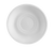CAC China RCN-2 6" Dia. Super White Porcelain Round Clinton Saucer (3 Dozen Per Case)