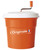 Dynamic E004 5 Gallon Manual SD92SC Salad Spinner / Dryer