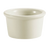 CAC China RKF-5-AW 5 Oz. American White Round Ceramic RKF Ramekin (4 Dozen Per Case)