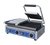 Globe GPGDUE10-E Electric Countertop Bistro Panini Grill - 208-240 Volts