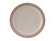 Tuxton TBS-009 9-1/2" Ceramic American White/Eggshell With Brown Speckle Round Plate (2 Dozen Per Case)