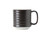 Tuxton GZLP150 3-3/8" 12 Oz. Porcelain Lava/White Mug (2 Dozen Per Case)