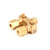 1003 DUAL PILOT VALVE 3/16 CC X 1/8 MPT BRASS