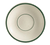 CAC China CES-2 6" Dia. American White Ceramic Round Emerald Saucer (3 Dozen Per Case)