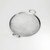 American Metalcraft G17 17" W x 2" H Round Hammered Stainless Steel Griddle