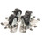 19528 CASTER SET, LOW PROFILE