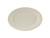 Tuxton TRE-912 Ceramic American White/Eggshell Oval / Oblong Platter (2 Dozen Per Case)
