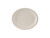 Tuxton TNR-040 Ceramic American White/Eggshell Oval / Oblong Platter (3 Dozen Per Case)
