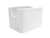 CAC China CRO-HSP Super White Porcelain Rectangular Corona Sugar Packet Holder (4 Dozen Per Case)