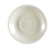 CAC China REC-36 4.5" Dia. American White Ceramic Round REC Saucer (3 Dozen Per Case)