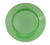 CAC China LV-7-G 7.25" Dia. Green Ceramic Round Las Vegas Plate (3 Dozen Per Case)