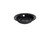 Tuxton CBD-052 5-3/8" 4-1/2 Oz. Ceramic Black Round Fruit Dish (2 Dozen Per Case)