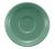CAC China TG-2-G 6" Dia. Green Porcelain Round Tango Saucer (3 Dozen Per Case)