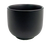 CAC China 666-WC-BLK 1.5 Oz. Black Ceramic Round Japanese Style Sake Cup (6 Dozen Per Case)