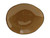 Tuxton GAJ-652 Ceramic Mojave Oblong Ellipse Plate (1 Dozen)