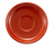 CAC China TG-2-R 6" Dia. Red Porcelain Round Tango Saucer (3 Dozen Per Case)