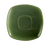 CAC China KC-2-G 6" L Green Ceramic Square Color Arts Saucer (3 Dozen Per Case)
