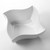 American Metalcraft SQVY12 12" 228 Oz. Porcelain White Squavy Bowl