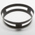 American Metalcraft GSC17 17" Dia. x 4.5" H Round Stainless Steel Black Crate Griddle Stand