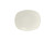 Tuxton AAU-002 Ceramic Pearl White Oval Plate (2 Dozen Per Case)