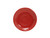 Tuxton CQE-060 6" Ceramic Cayenne Round Saucer (2 Dozen Per Case)