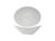 Tuxton GLP-401 8 Oz. Ceramic Porcelain White Oval Mini Capistrano Bowl (1 Dozen)