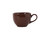 Tuxton DMF-0801 3-1/2" Ceramic Mahogany Cappuccino Cup (2 Dozen Per Case)