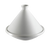 CAC China COL-A8 8.5" Dia. Super White Porcelain Round Accessories Plate & Lid Set (8 Each Per Case)