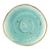 CAC China TUS-2-TQS Turquoise Porcelain Round Tucson Saucer (3 Dozen Per Case)