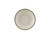 Tuxton TGB-036 5" Ceramic American White/Eggshell With Green Band Round Demitasse Saucer (3 Dozen Per Case)