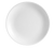 CAC China COP-7 7" Dia. Super White Porcelain Round COP Plate (3 Dozen Per Case)